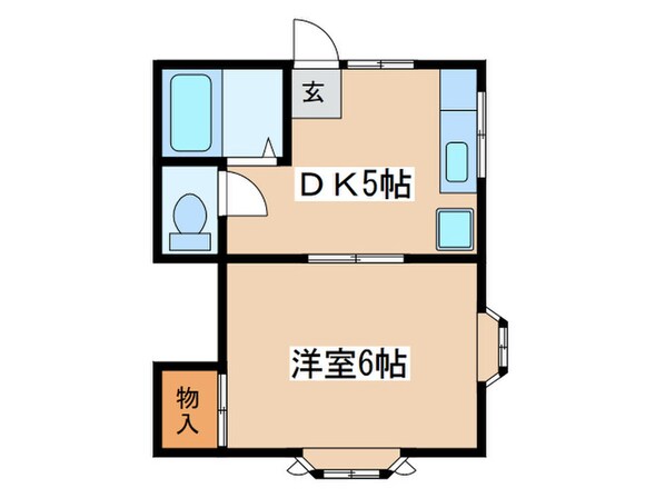 ブロンズル－フの物件間取画像